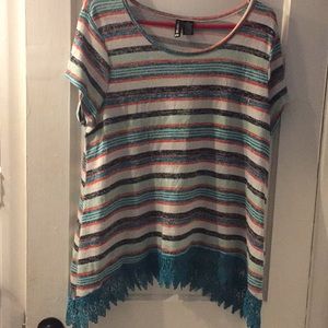 Boutique strip shirt